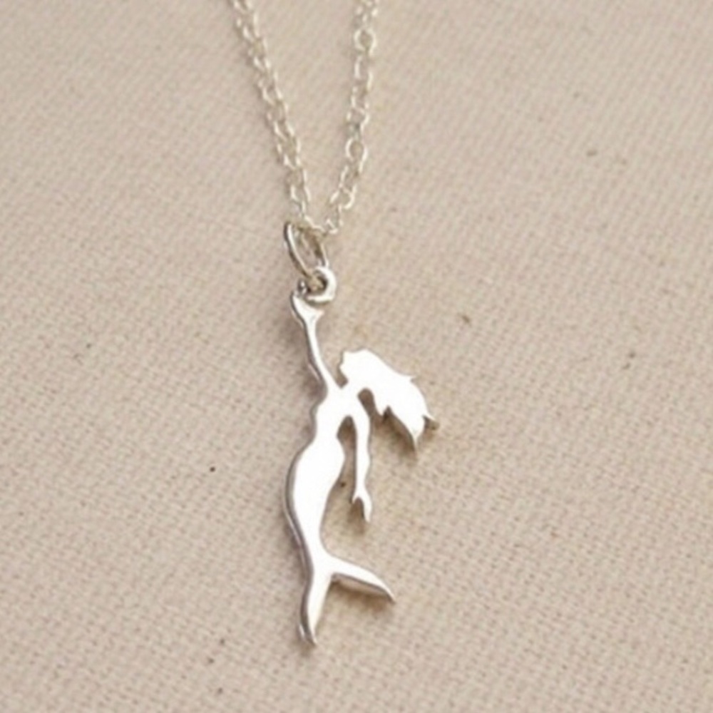 Last one ❣️ mermaid silver chain necklace - Picture 2 of 3